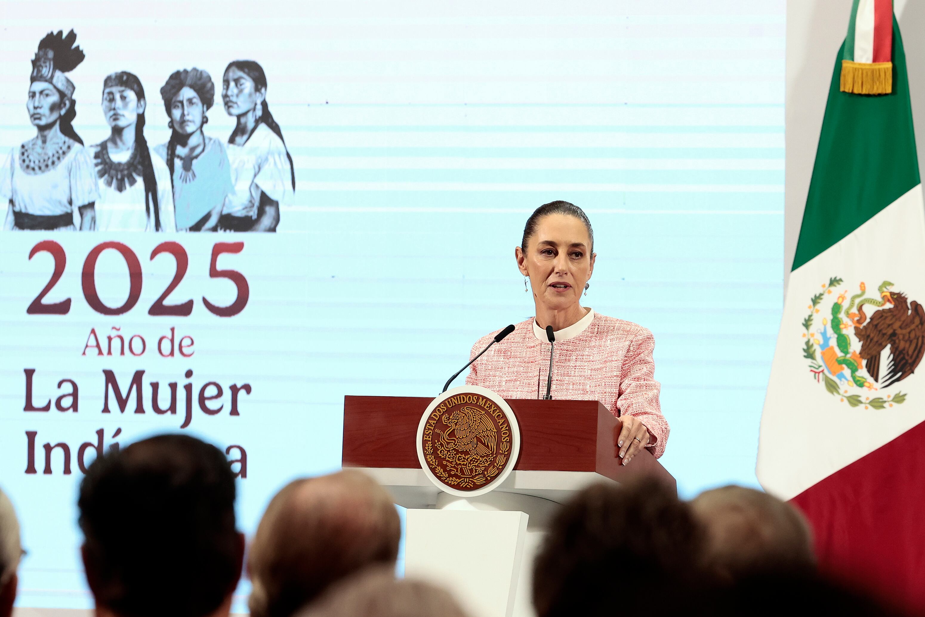Presidenta de México, Claudia Sheinbaum. FOTO: EFE/ José Méndez