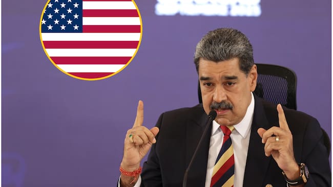 Nicolás Maduro dijo que Estados Unidos se despliega cerca de Venezuela porque quiere sus riquezas naturales. Foto: EFE.