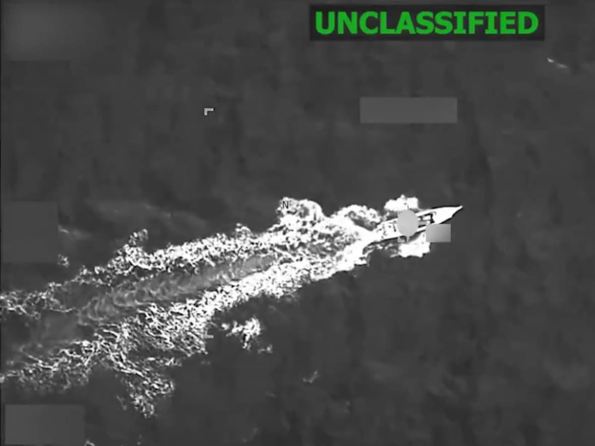 Tres muertos en un ataque de EEUU contra una embarcación de presuntos narcotraficantes en el Caribe