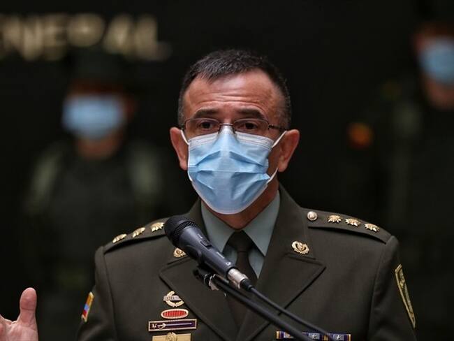 El director de la Policía Nacional aseguró que estos hechos se registran en momentos complejos que se vienen presentando por cuenta de bloqueos y movilizaciones.. Foto: Colprensa - Camila Díaz