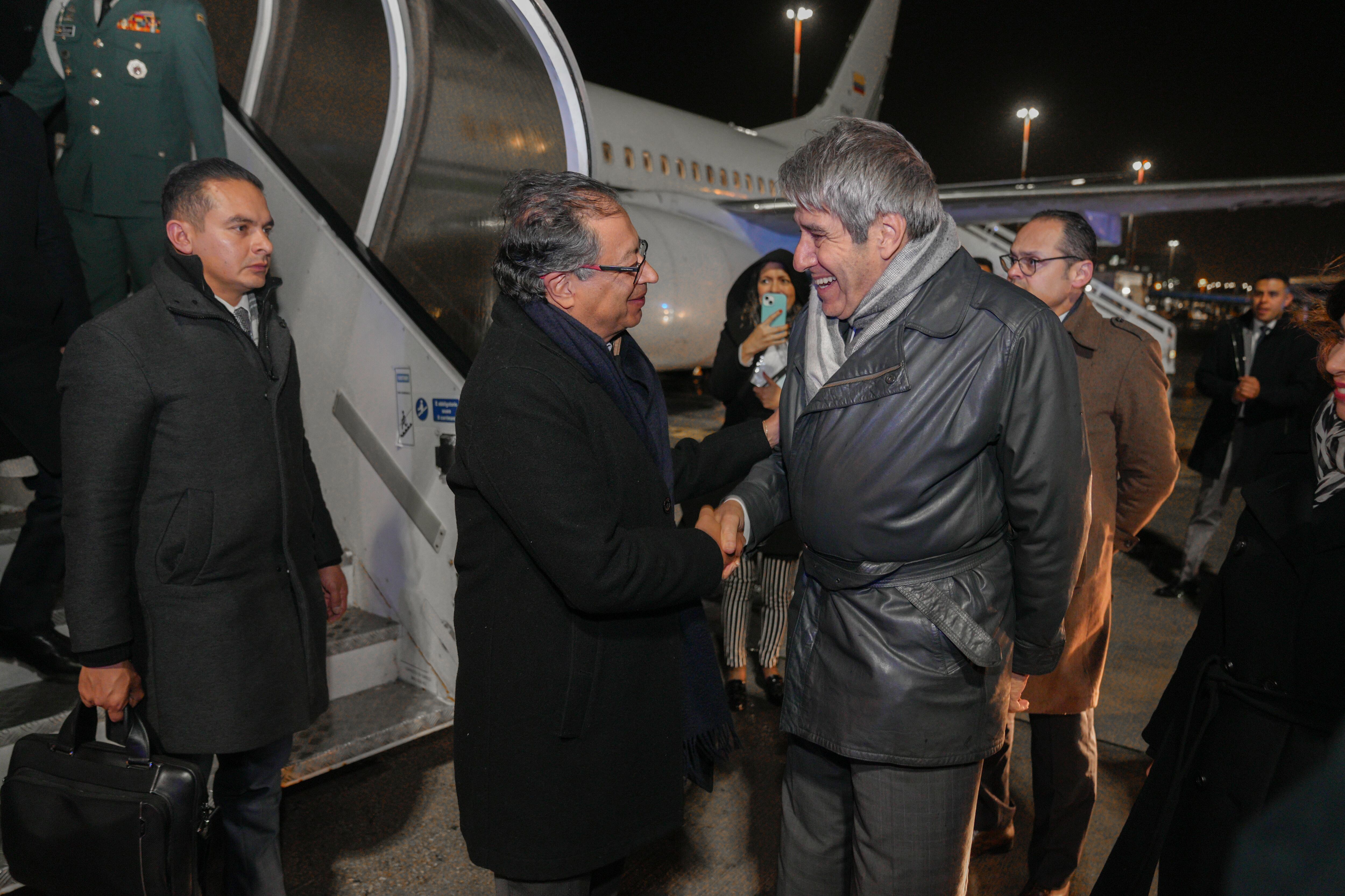 El presidente Gustavo Petro en Roma para su reunión con el papa Francisco | Foto: Presidencia