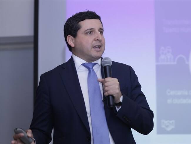 Director de la DIAN, José Andrés Romero. Foto: Colprensa-Sergio Acero