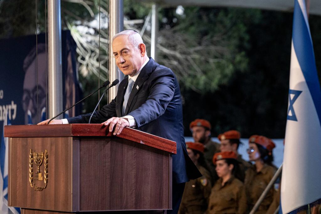 Benjamin Netanyahu. I Foto: NAAMA GRYNBAUM/POOL/AFP via Getty Images.