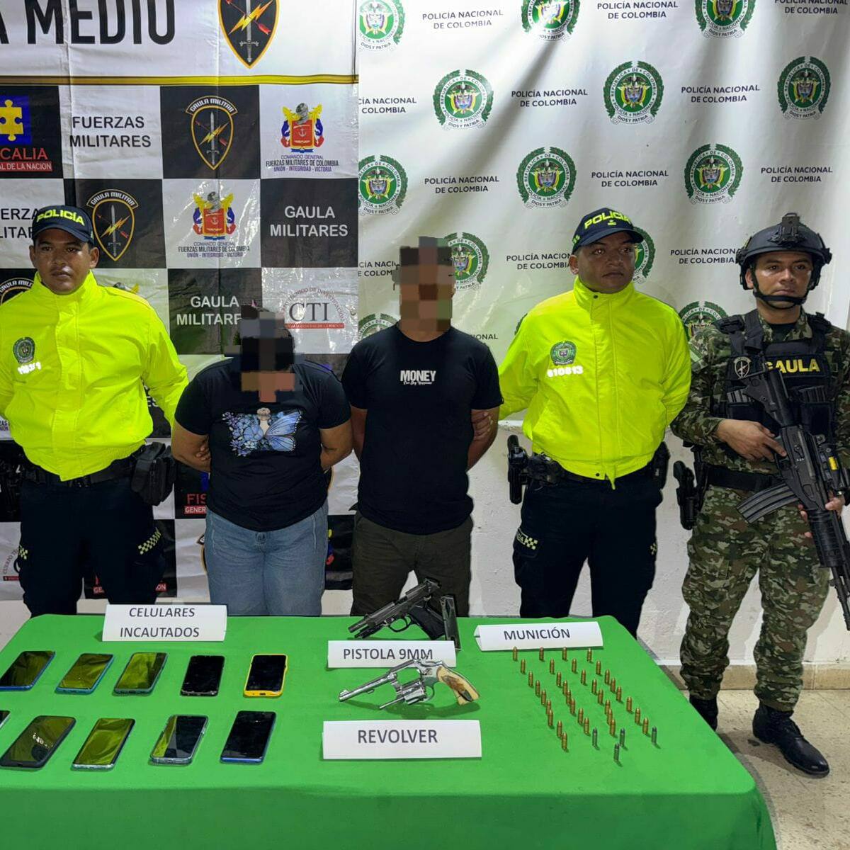 Fue capturado en el sur del Cesar alias ‘Pirata’, presunto cabecilla del Clan del Golfo