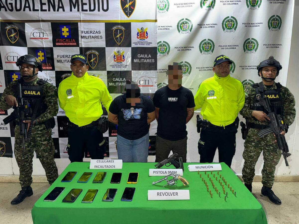 Fue capturado en el sur del Cesar alias ‘Pirata’, presunto cabecilla del Clan del Golfo