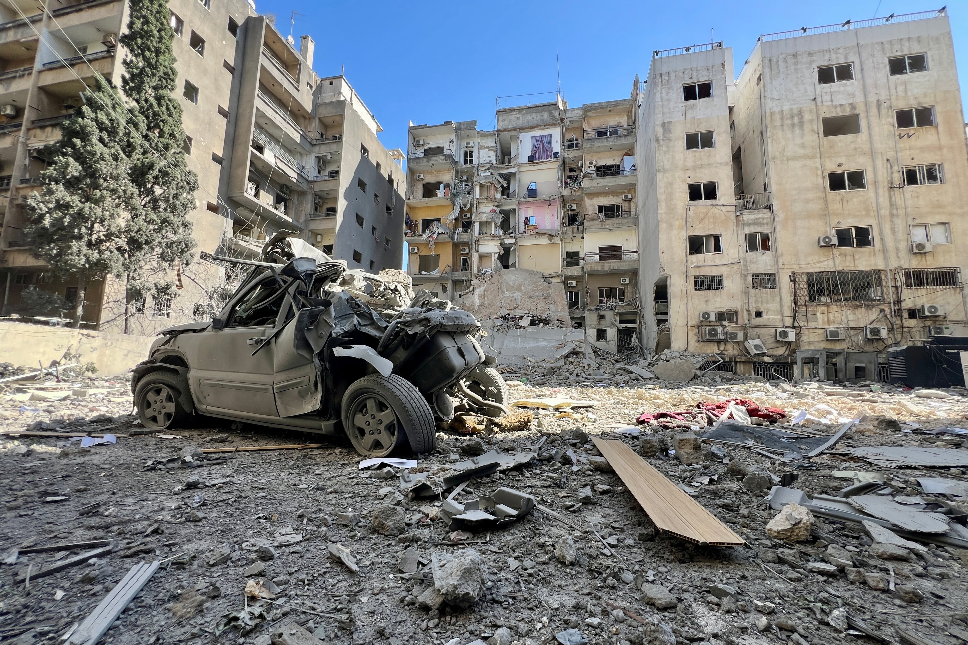 Bombardeos en Oriente Medio. I Foto: EFE/EPA/STRINGER.