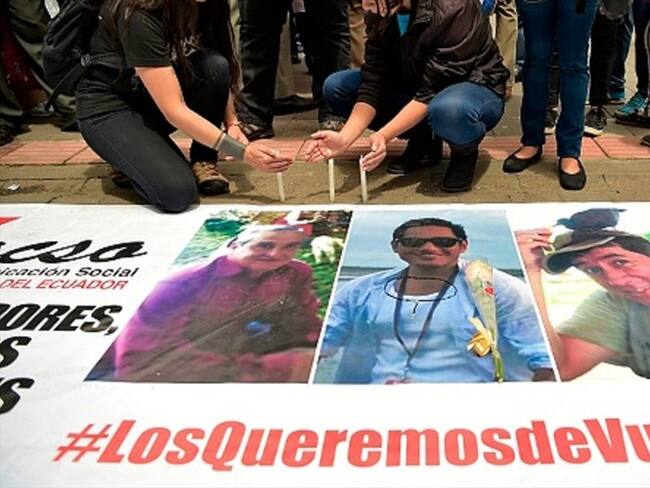 Ecuador reitera a Colombia su llamado a la corresponsabilidad por la muerte de periodistas. Foto: Getty Images