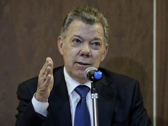 Juan Manuel Santos dijo que actuará con prudencia y no alimentará en desconcierto, en un momento crítico, como el que hoy vive el país. Foto: Colprensa