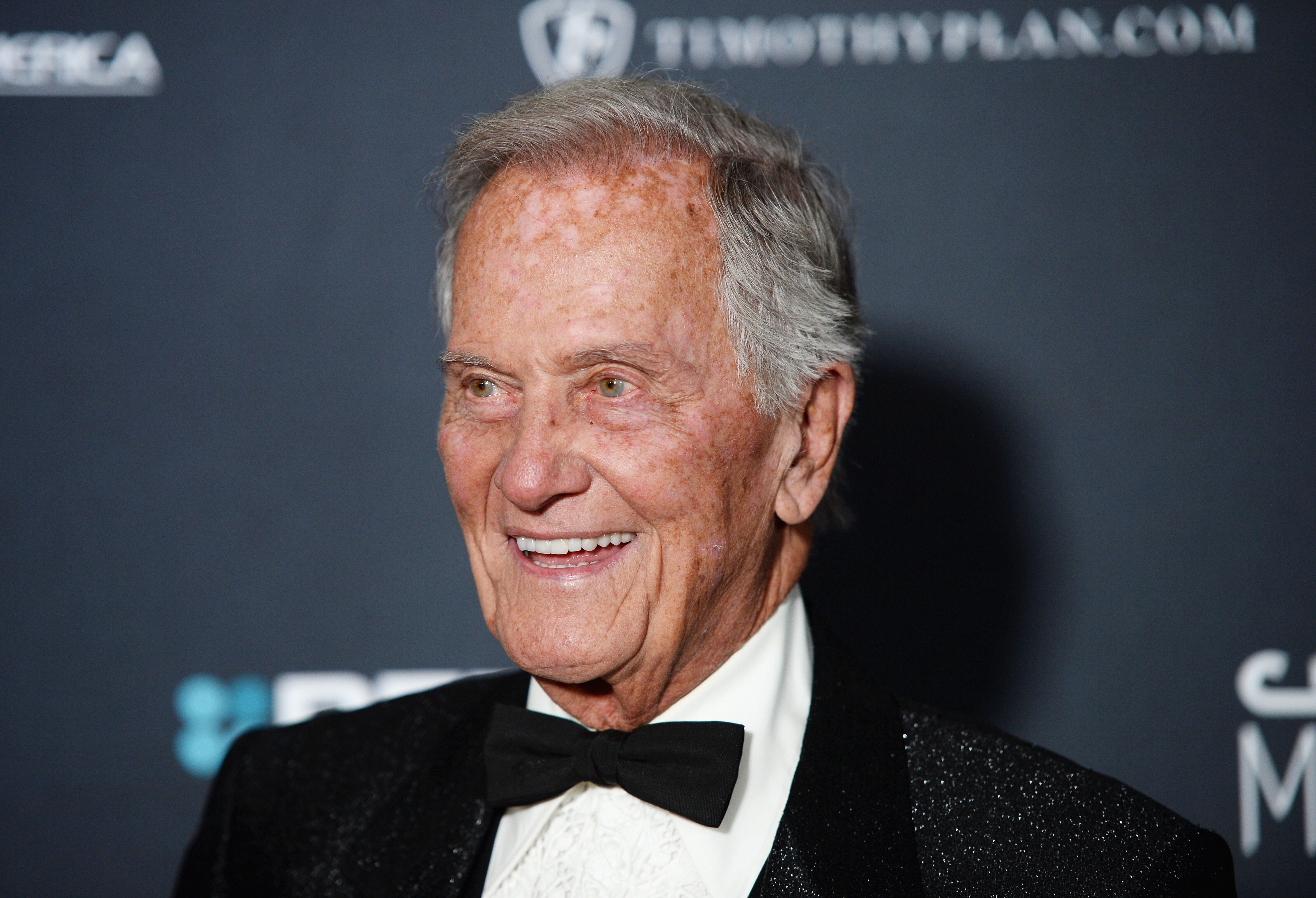 UNIVERSAL CITY, CA - FEBRUARY 02:  Singer Pat Boone arrives at the 26th Annual Movieguide Awards - Faith And Family Gala at the Universal Hilton Hotel on February 2, 2018 in Universal City, California.  (Photo by Amanda Edwards/Getty Images)