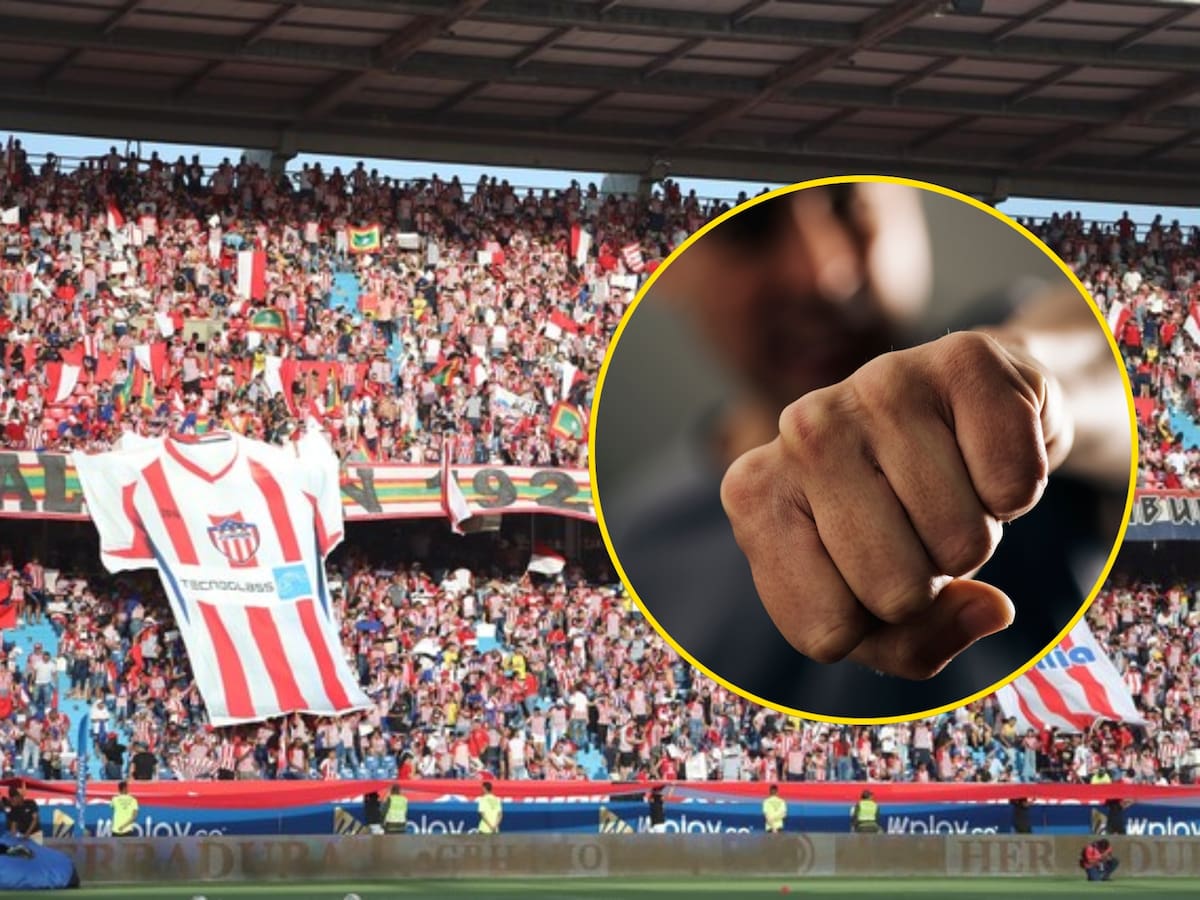 Barristas del Junior que agredieron a hincha del América de Cali fueron sancionados