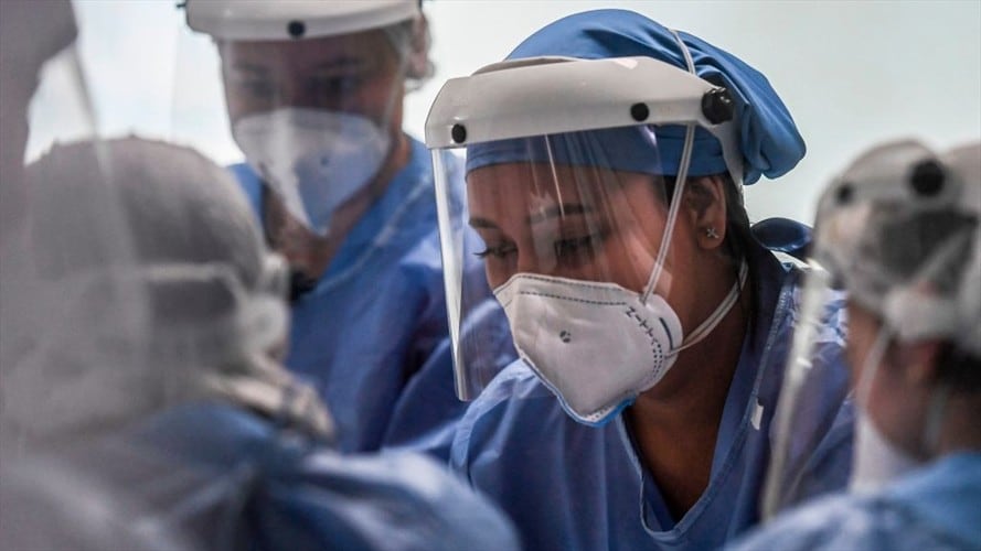 Desde el 17 de marzo hasta el 17 de abril, cada día murieron en promedio 205 personas. Foto: Getty Images / JOAQUIN SARMIENTO