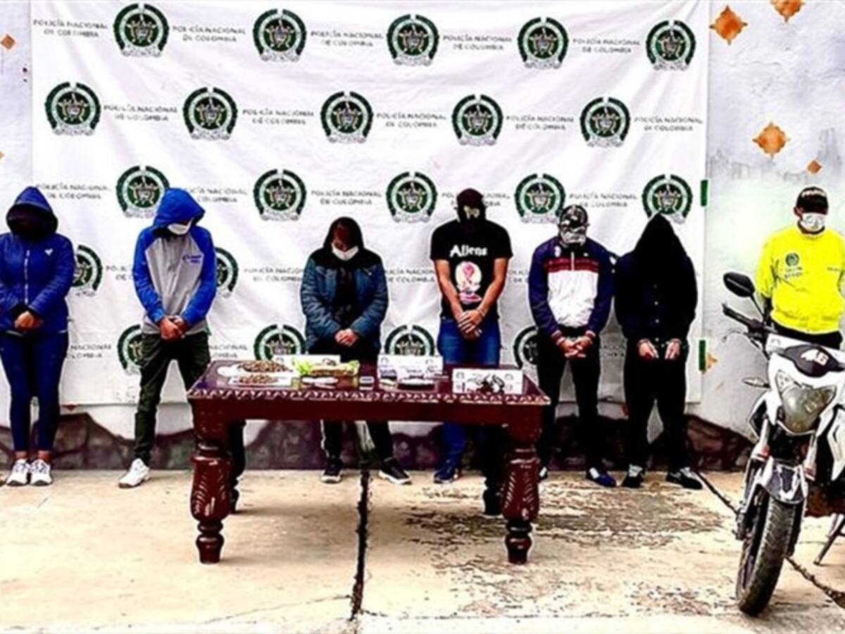 Desarticulan organización que comercializaba estupefacientes en seis municipios de Boyacá