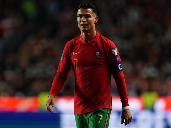 Cristiano Ronaldo en el partido entre Portugal y Serbia. Foto: Gualter Fatia/Getty Images