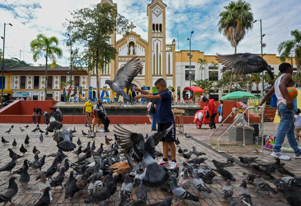 Protestas por actualización catastral en Villavicencio. Foto: Getty Images
