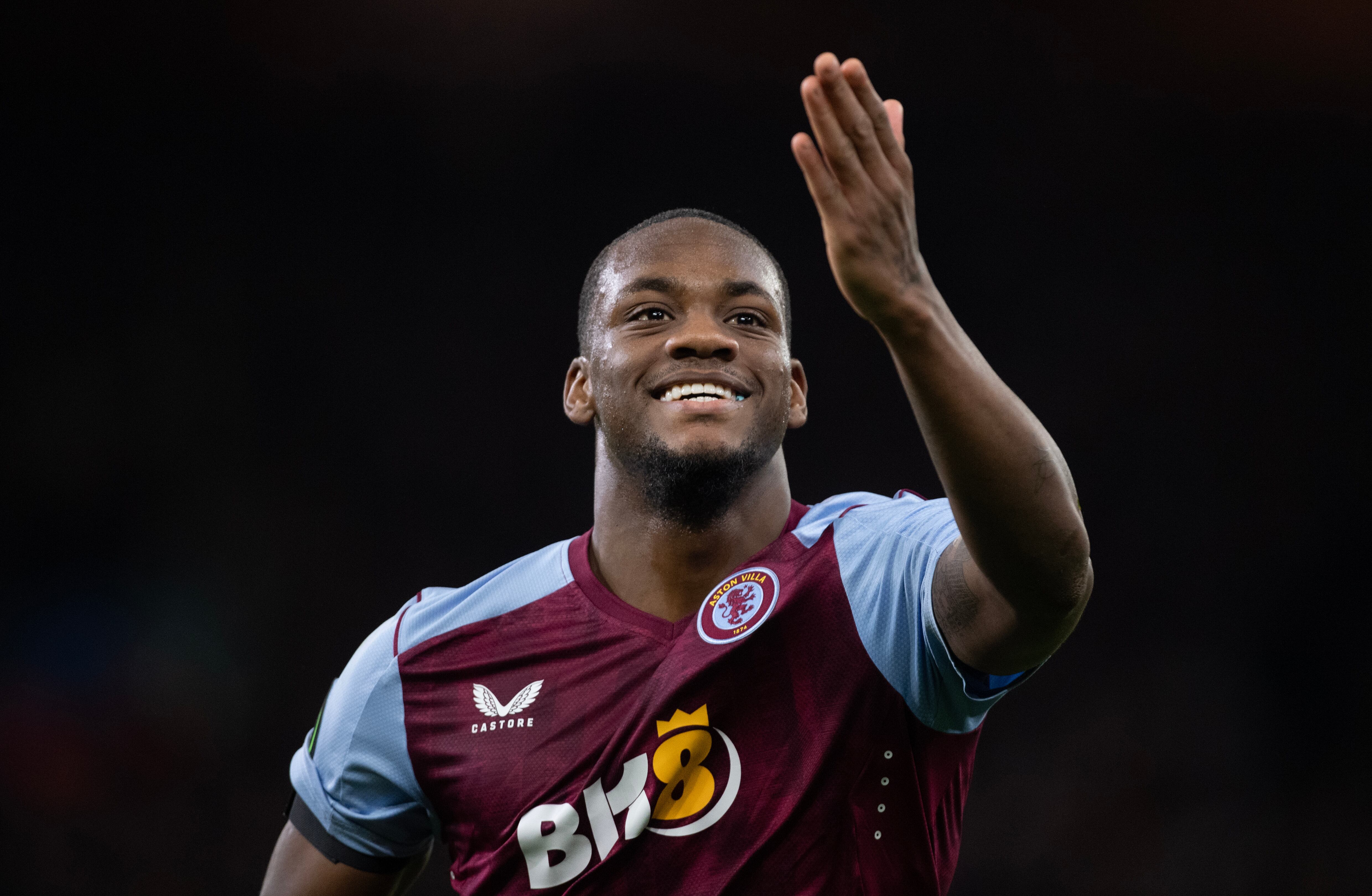 Jhon Jader Durán, delantero del Aston Villa.(Photo by Joe Prior/Visionhaus via Getty Images)