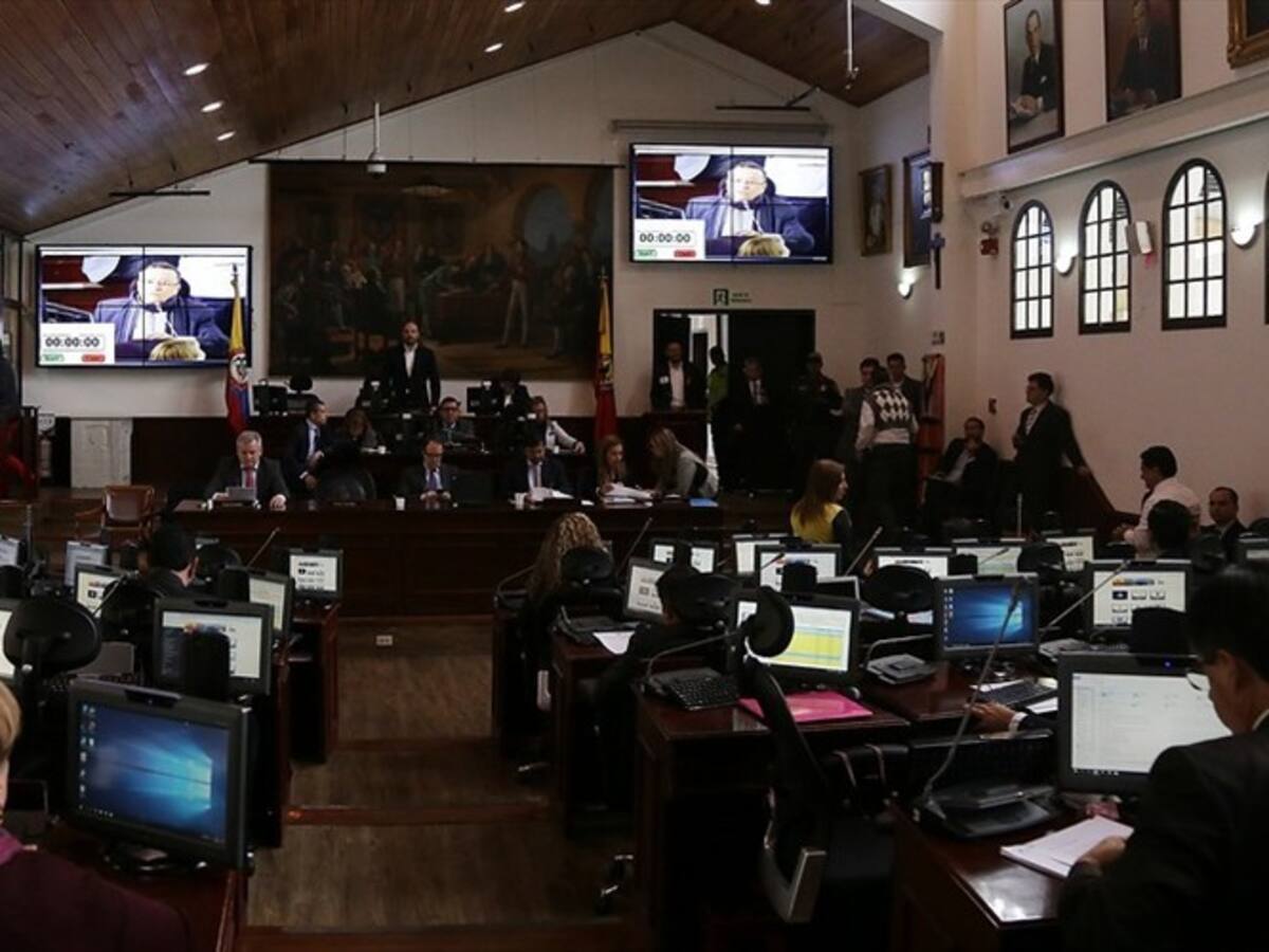 Concejo de Bogotá aprobó el Presupuesto Distrital para el año 2019