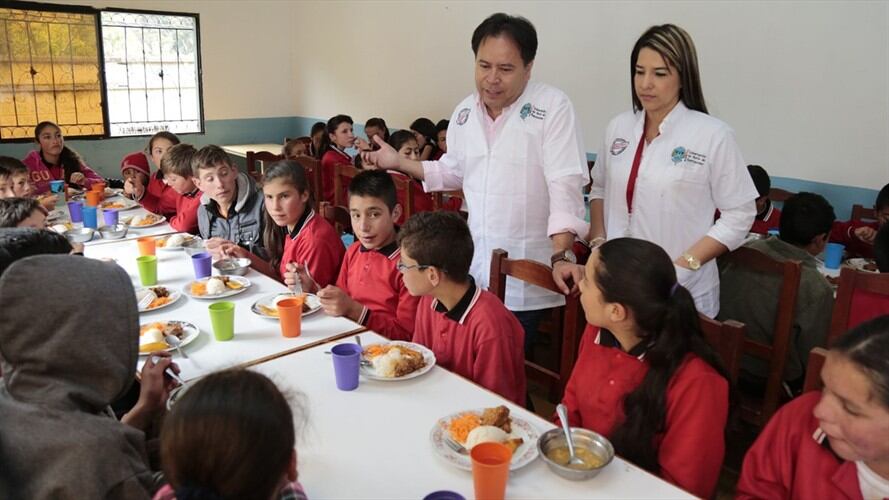 Norte de Santander entrega desayunos, almuerzos industrializados y refrigerios a 116.000 niños en 39 municipios en el departamento. Foto: Gobernación de Norte de Santander