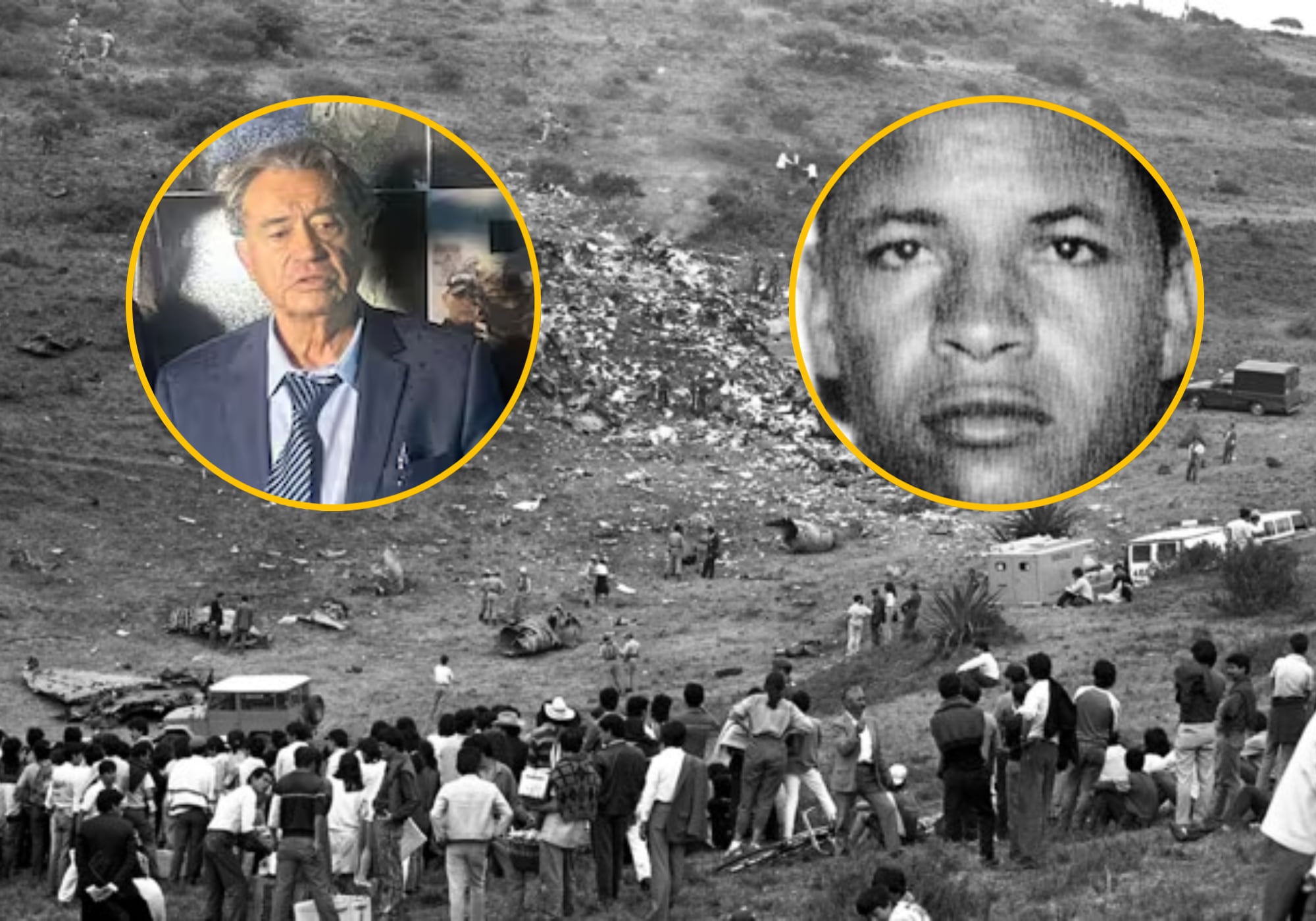 Carlos Lehder, La Quica, atentado avión Avianca. Fotos: Migración Colombia / Archivo /  Archivo Colprensa