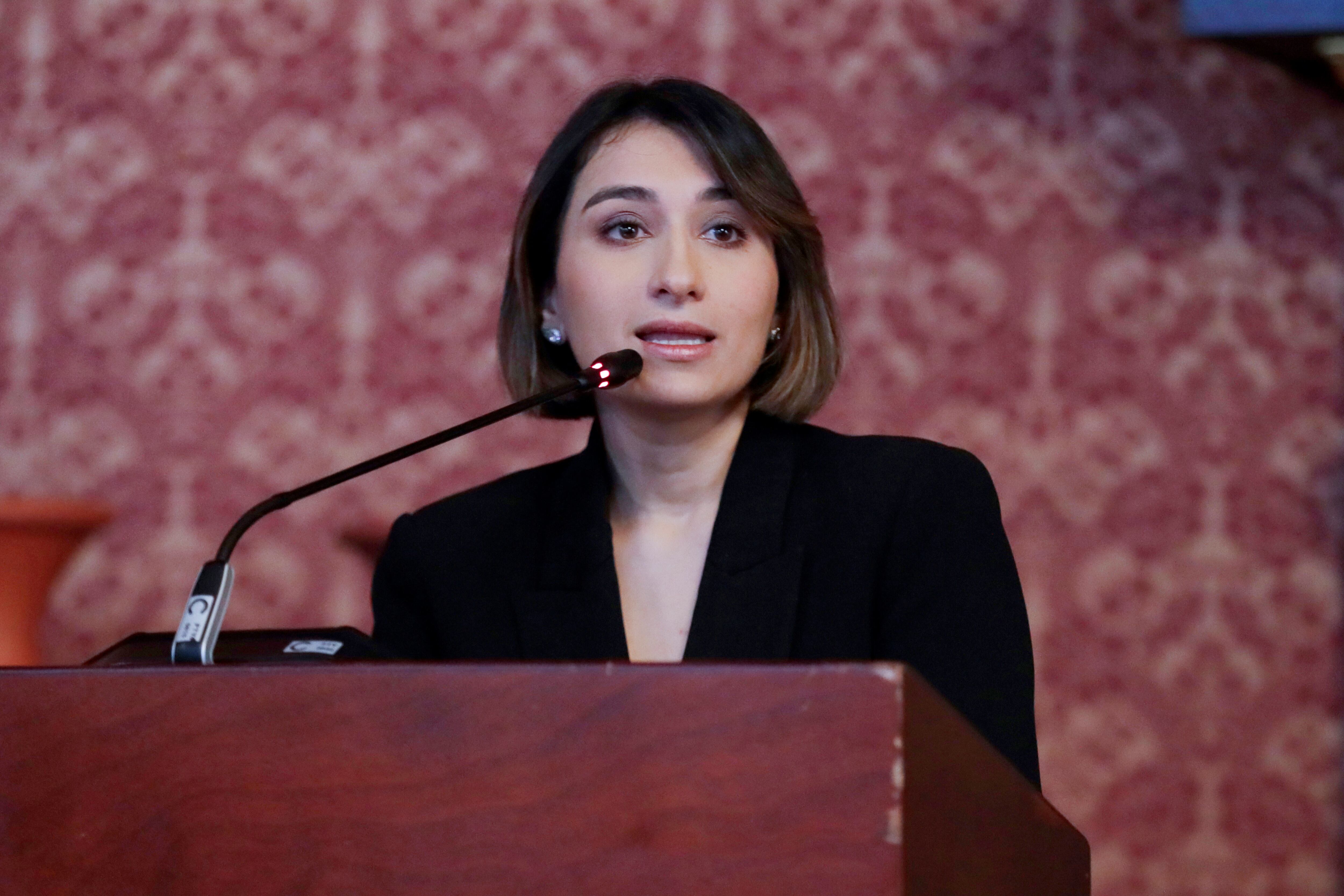 Laura Sarabia. Foto: EFE.