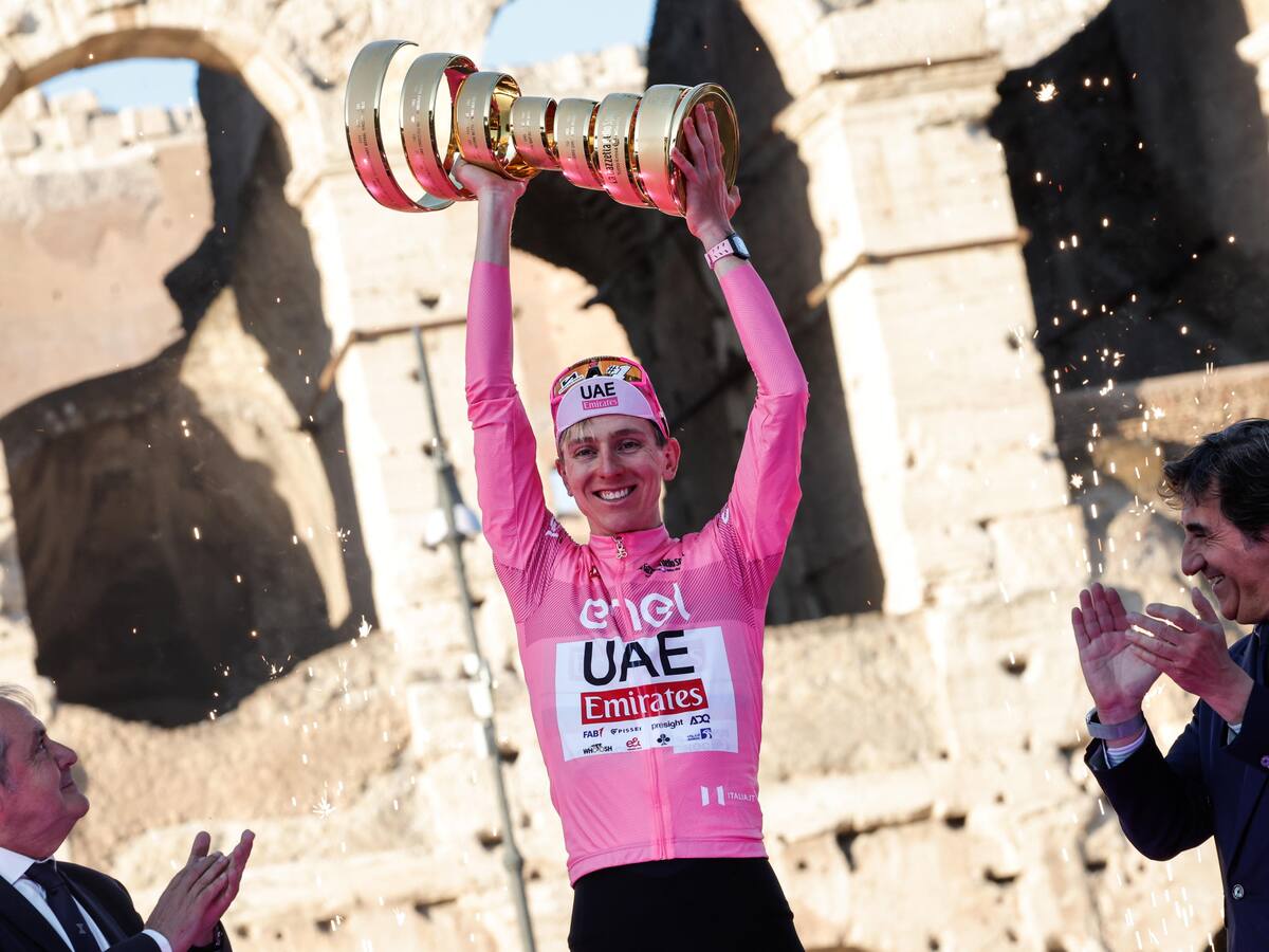 Tadej Pogacar es el campeón del Giro de Italia 2024