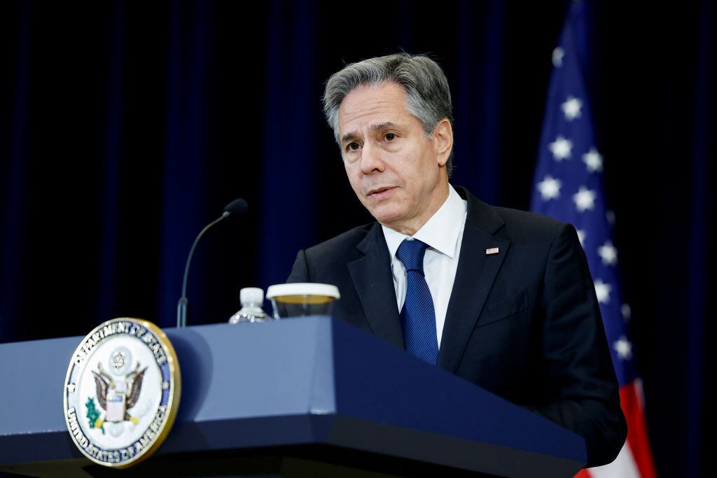 Antony Blinken, secretario de Estado de Estados Unidos. (Photo by Anna Moneymaker/Getty Images)