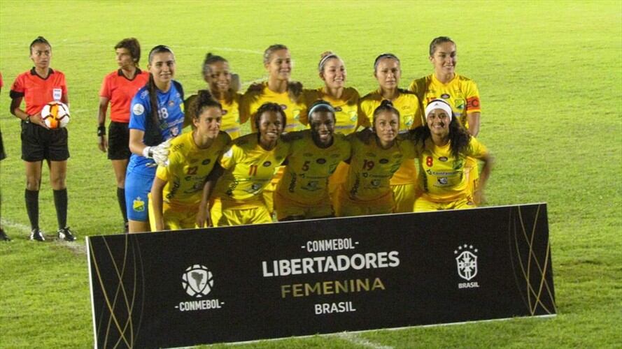 Las mujeres del Huila se coronaron campeonas de la Libertadores femenina. @AHuilaFemenino / Twitter