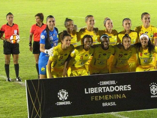 Las mujeres del Huila se coronaron campeonas de la Libertadores femenina. @AHuilaFemenino / Twitter
