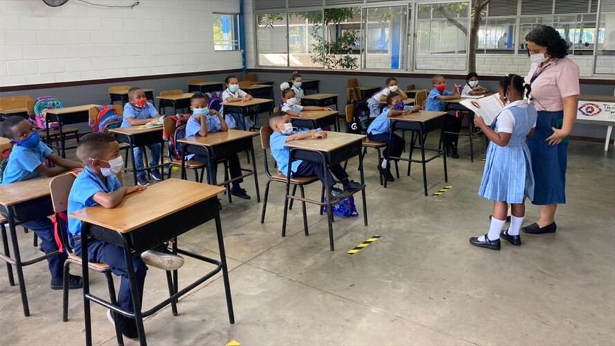 Algunos colegios públicos siguen teniendo fallas en infraestructura que impiden el regreso, otros ya empezaron. Foto:Cortesía