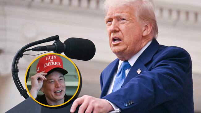 Trump y Musk. Foto: SAUL LOEB/AFP y JIM WATSON/AFP via Getty Images.