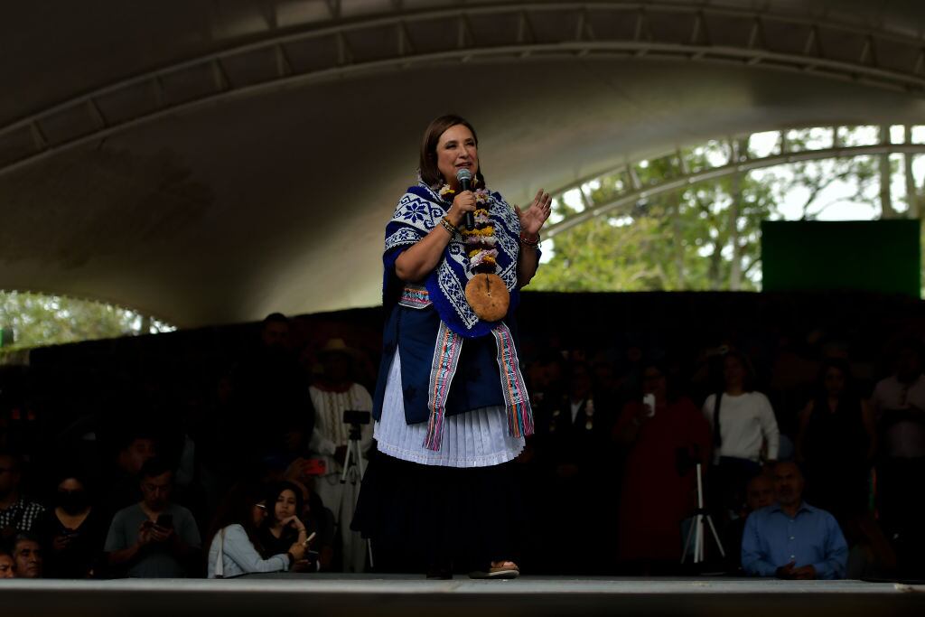 Xóchitl Gálvez. (Photo by Arturo Hernández / Eyepix Group) (Photo credit should read Arturo Hernandez / Eyepix Group/Future Publishing via Getty Images)