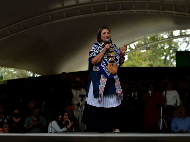 Xóchitl Gálvez. (Photo by Arturo Hernández / Eyepix Group) (Photo credit should read Arturo Hernandez / Eyepix Group/Future Publishing via Getty Images)