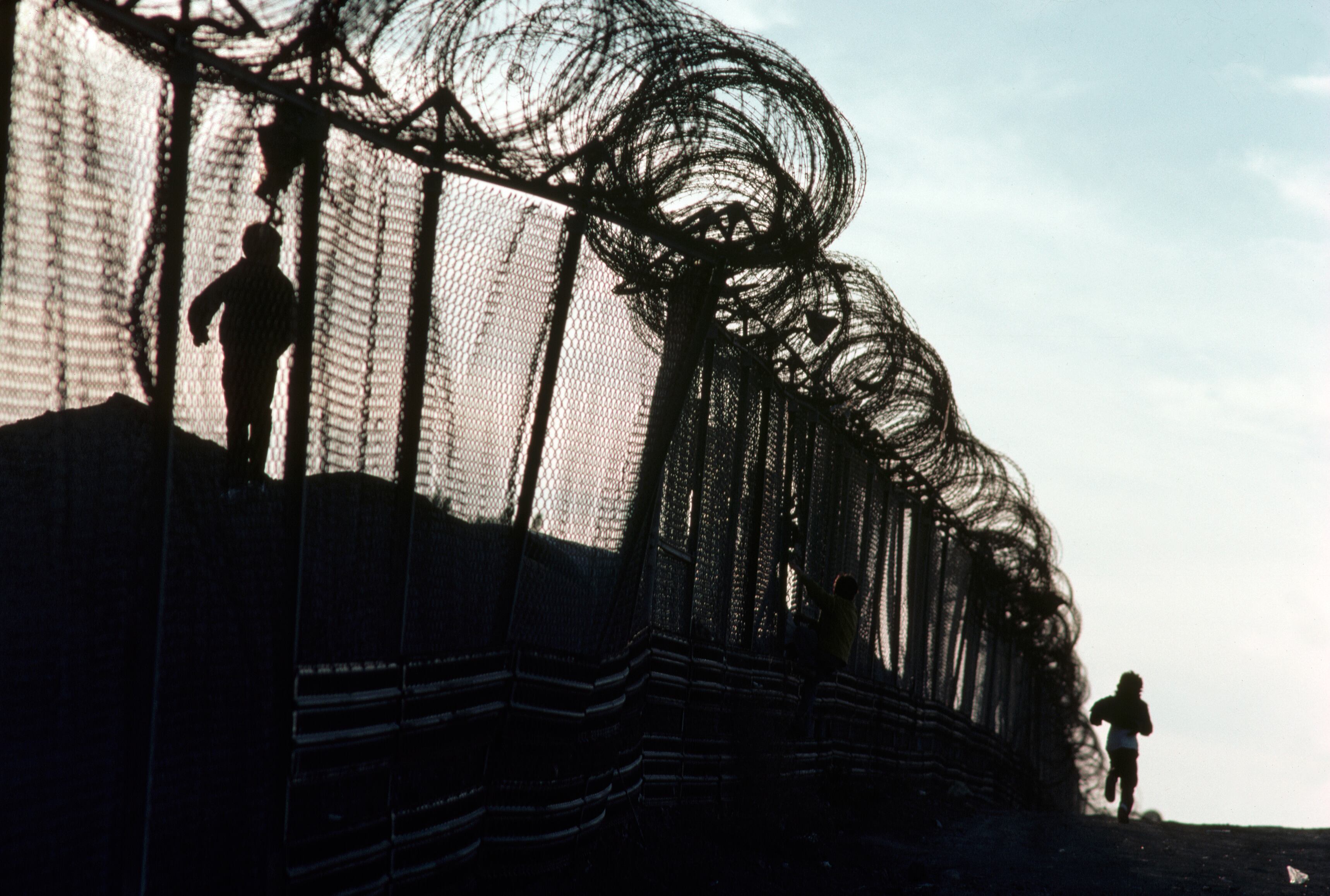 Imagen de referencia de la frontera entre Estados Unidos y México. Foto: Stephanie Maze/Getty Images