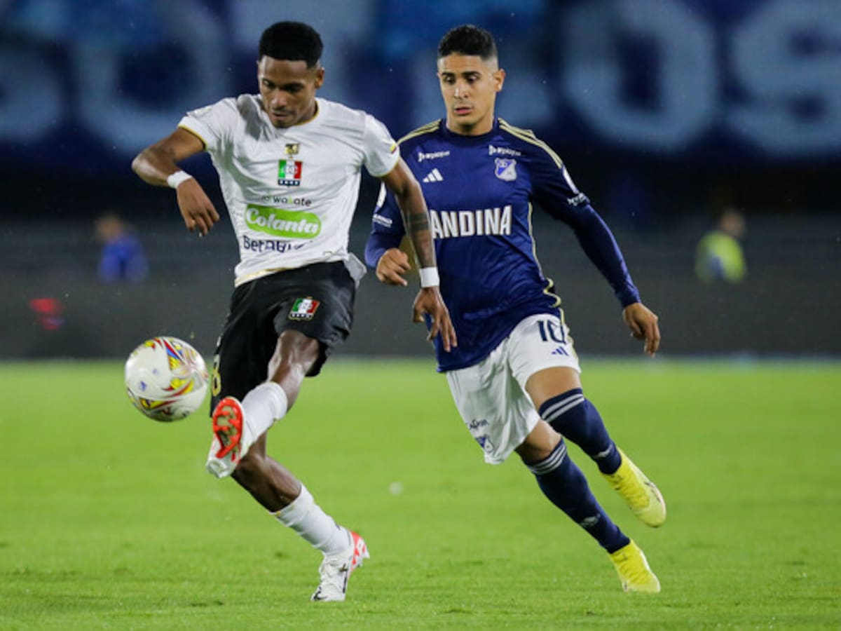 Once Caldas venció 2-0 a Millonarios y acrecenta el mal momento de los ‘Embajadores’