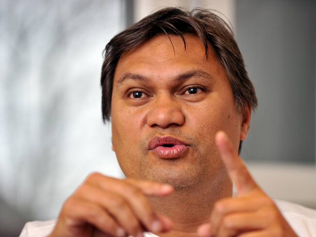 Reynald Temarii, ex vicepresidente de la FIFA. (Photo by FABRICE COFFRINI/AFP via Getty Images)