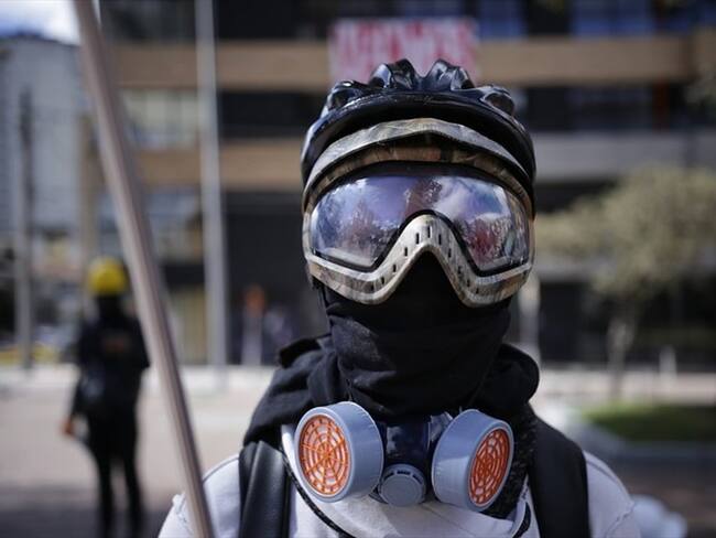 Primera Línea. Foto: Colprensa - Sergio Acero