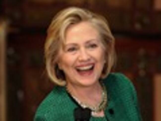 Precandidata presidencial demócrata Hillar y Clinton. Foto: Colprensa.