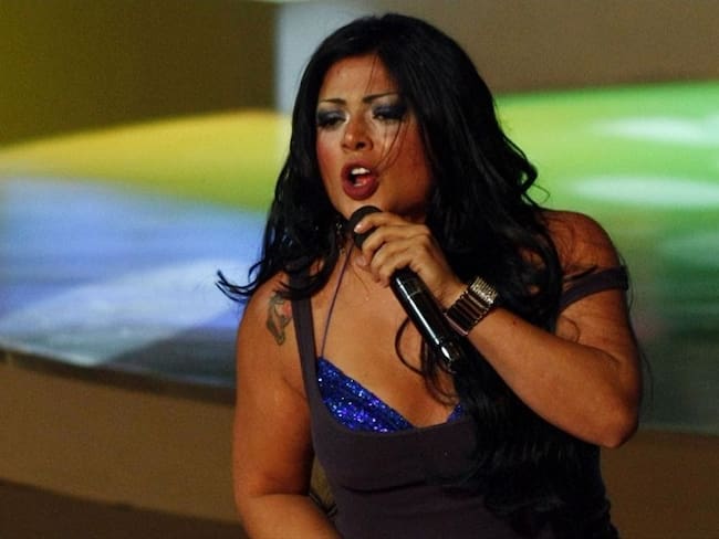 Marbelle, cantante colombiana. Foto: COLPRENSA – MAURICIO ALVARADO