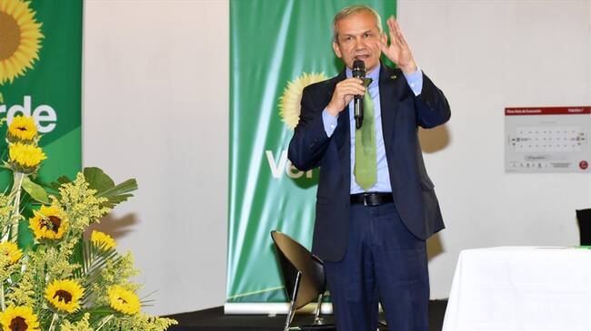 Carlos Ramón, Copresidente de la Alianza Verde. Foto: Colprensa