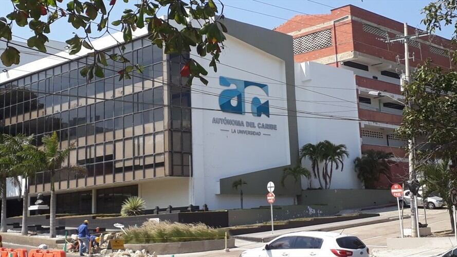 Sede de la Universidad Autónoma Del Caribe en Barranquilla. Foto: Colprensa.
