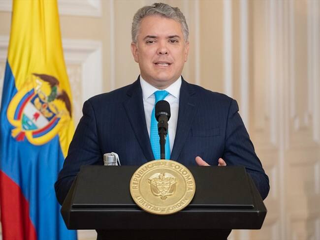 El presidente Iván Duque destacó que guarda con “inmenso reconocimiento” la entrega de los militares como “una demostración de resiliencia”. Foto: Colprensa