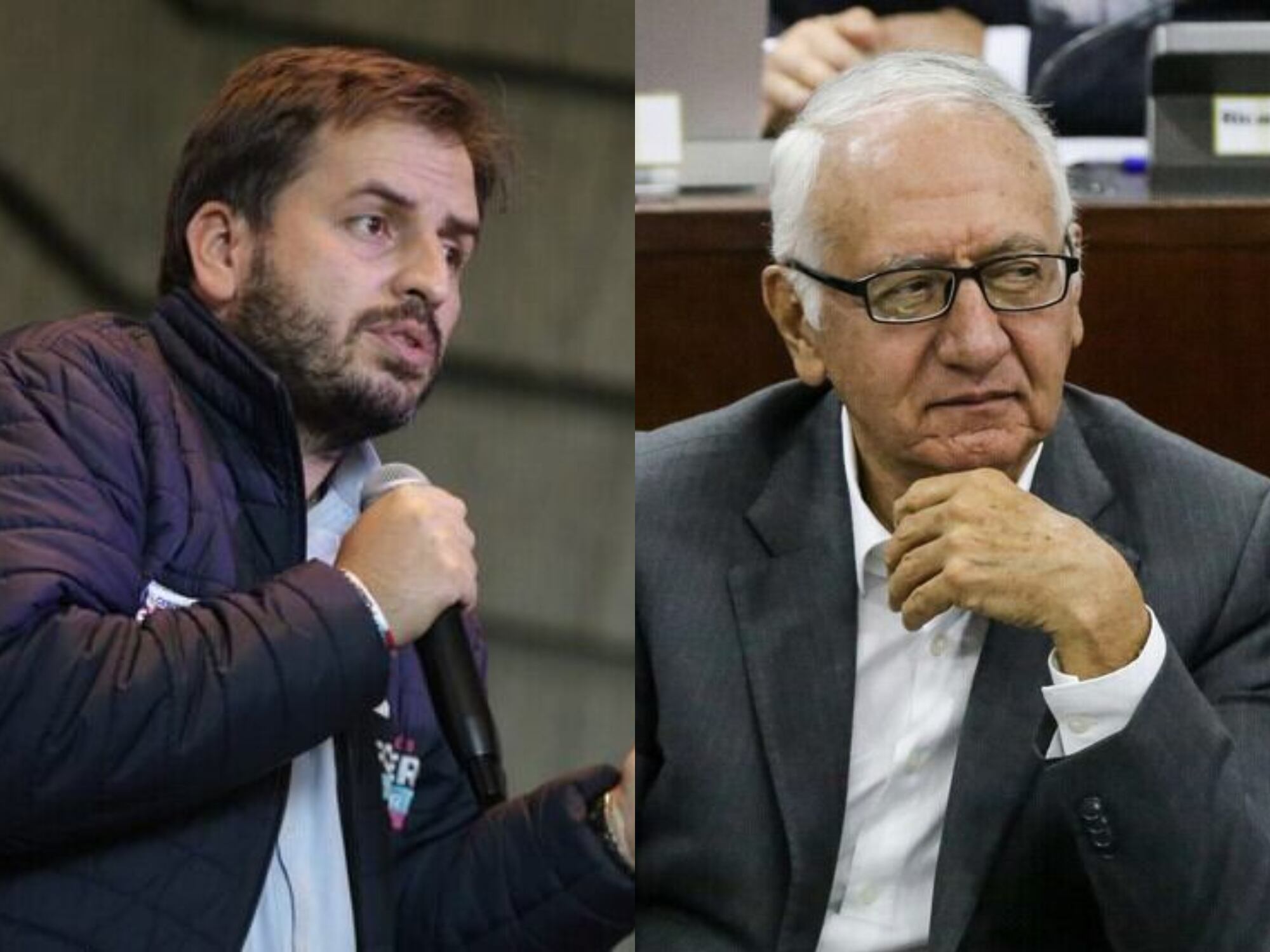 Andrés Forero denunció al ministro de Salud, Guillermo Jaramillo, tras radicar consulta popular 2.0. Foto: Colprensa.