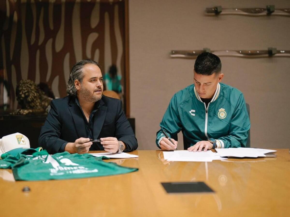 James Rodríguez ya tiene nuevo equipo: el colombiano jugará con León de México
