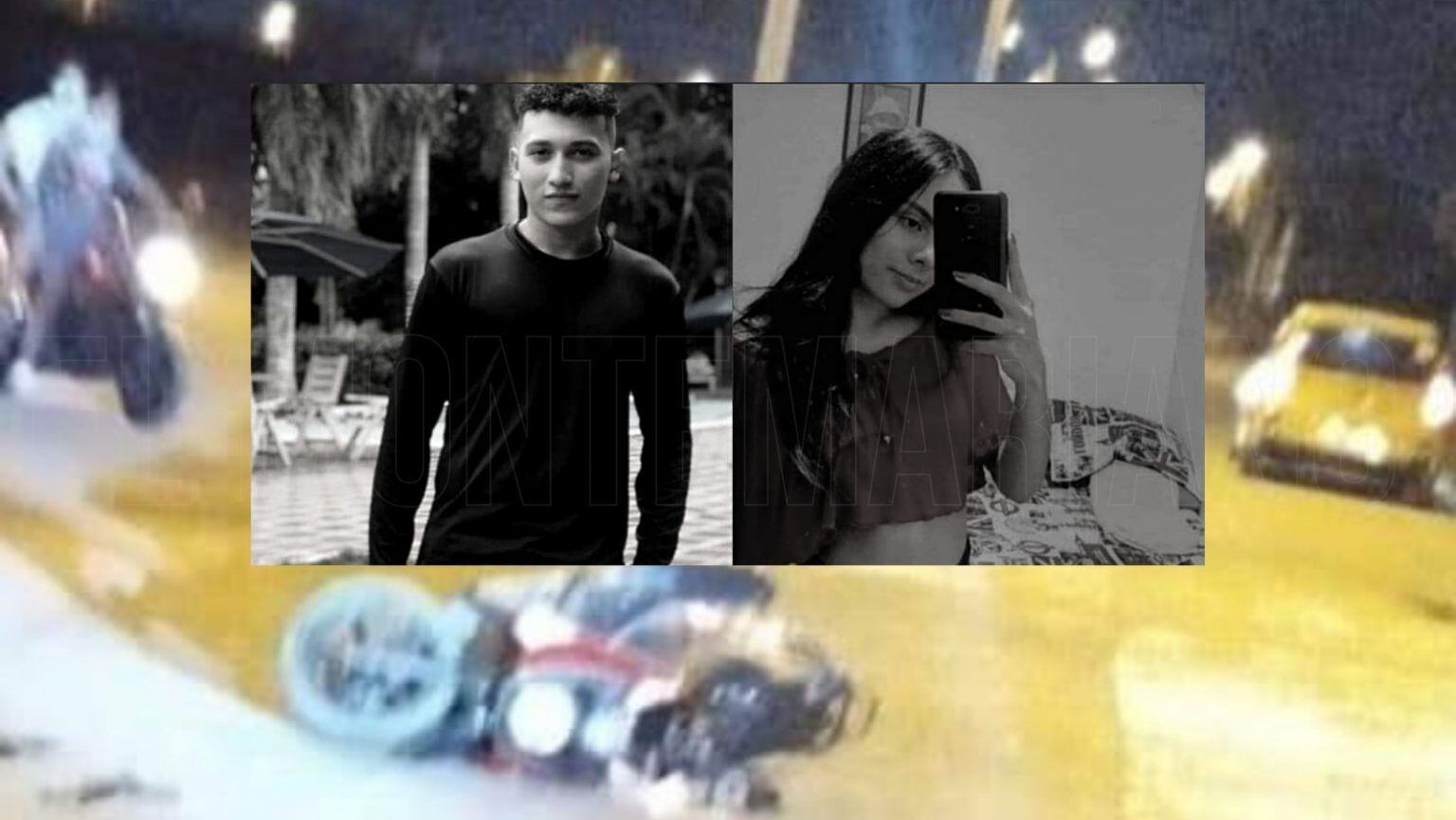 En Montería pareja de universitarios muere en accidente de tránsito, Foto: cortesía Johan Díaz