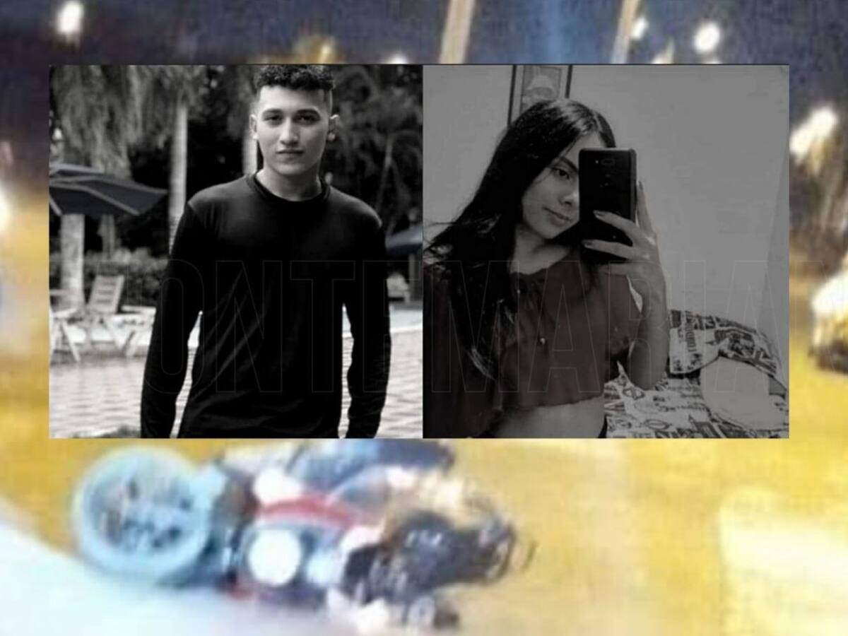 En Montería pareja de universitarios muere en accidente de tránsito