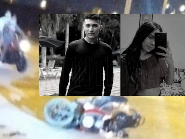 En Montería pareja de universitarios muere en accidente de tránsito, Foto: cortesía Johan Díaz