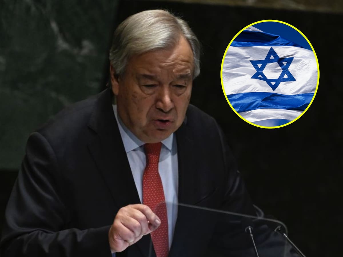 Israel declaró a Guterres persona ‘non grata’ por su comunicado tras el ataque de Irán
