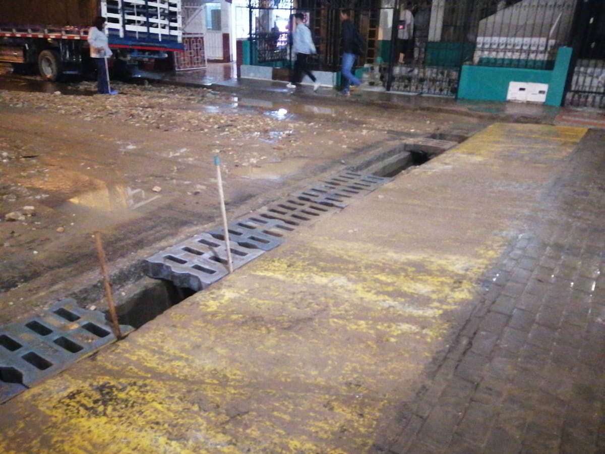 Lluvias generan inundaciones en 10 barrios de Duitama