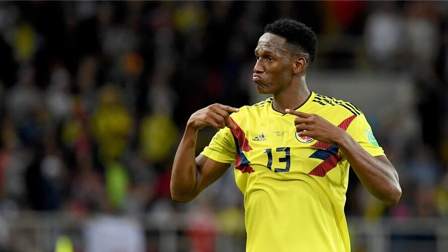 Yerry Mina, defensa del Everton. Foto: Colprensa