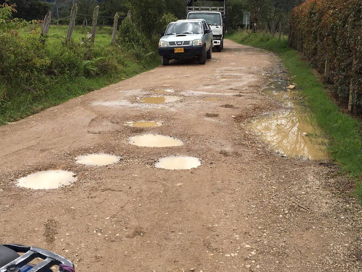 Bloqueos en las vías entre Villa de Leyva – Arcabuco – Gachantivá