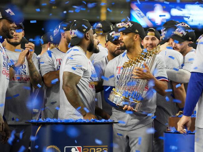 Rangers de Texas conquistan su primera Serie Mundial. Foto: EFE.